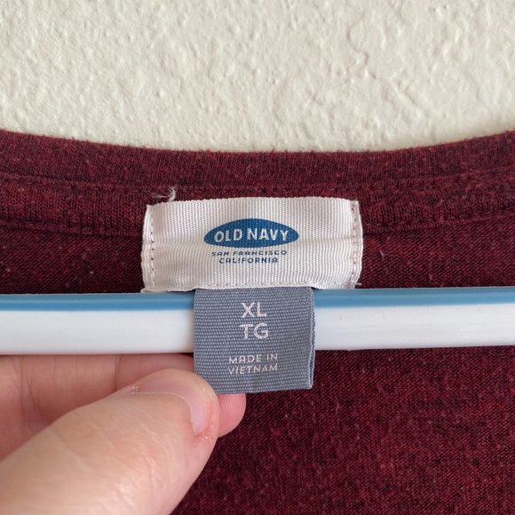 Old Navy Maroon Sweater - Picture 5 of 5